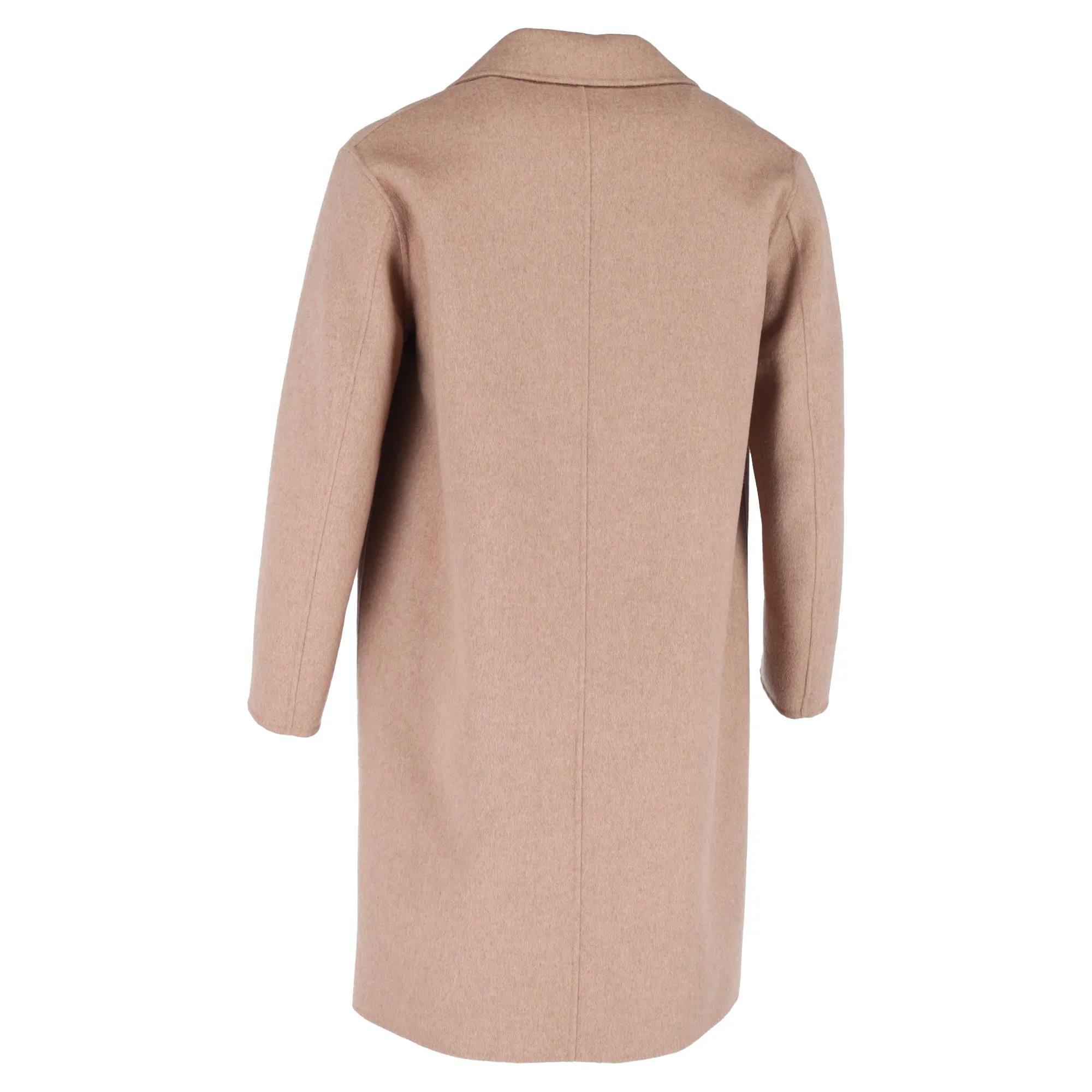 Acne Studios Long Coat in Beige Wool