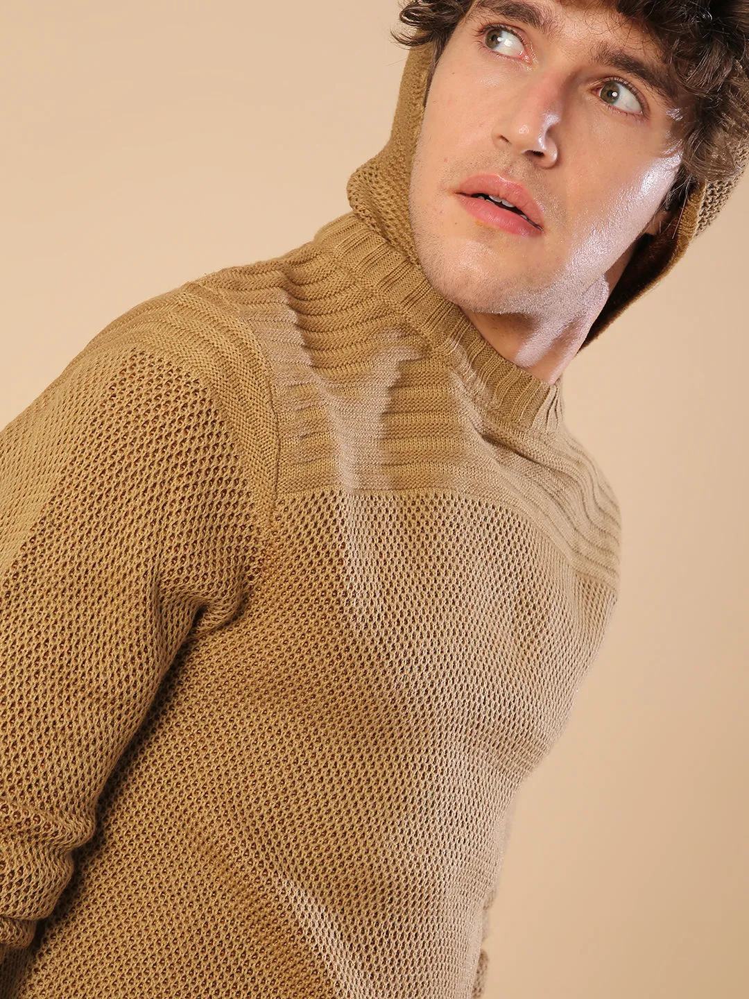 Campus Sutra Men Solid Full Sleeve Stylish Casual Sweaters
