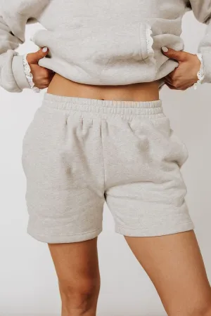 Comfort Zone Shorts - Grey Lace