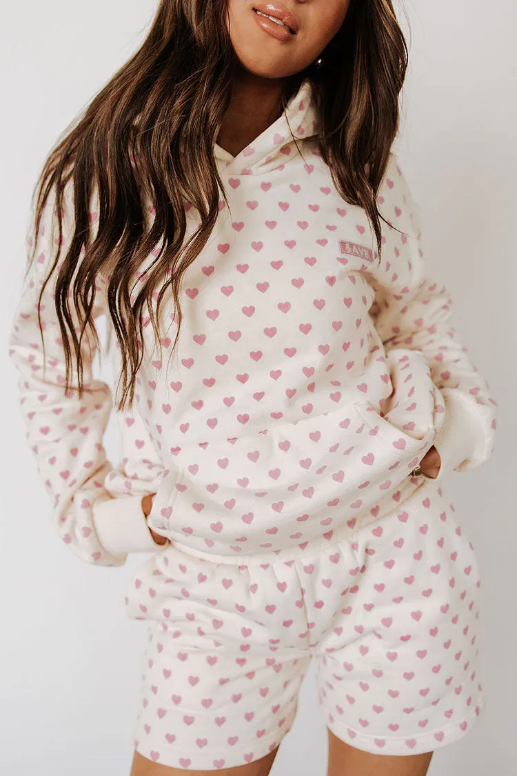 Comfort Zone Shorts - Sweet Hearts