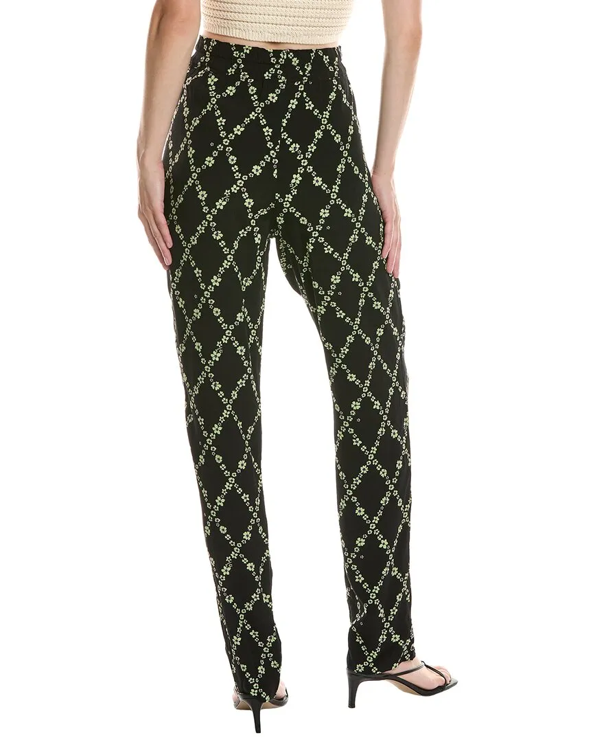 GANNI Elasticated Mid Waist Pant