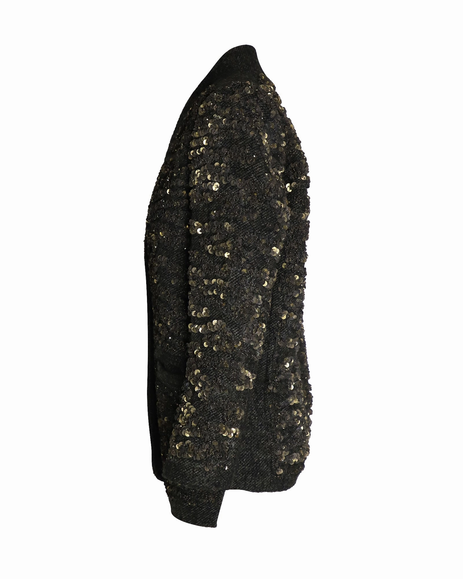 Isabel Marant Sequined Jacket in Green Wool