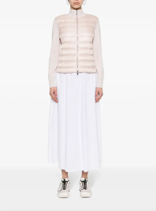 Moncler quilted padded cardigan