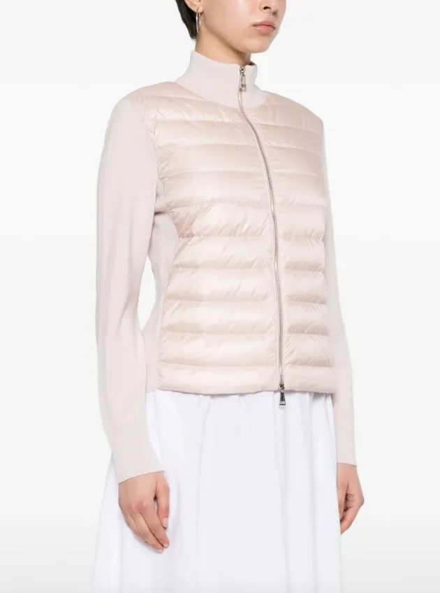 Moncler quilted padded cardigan