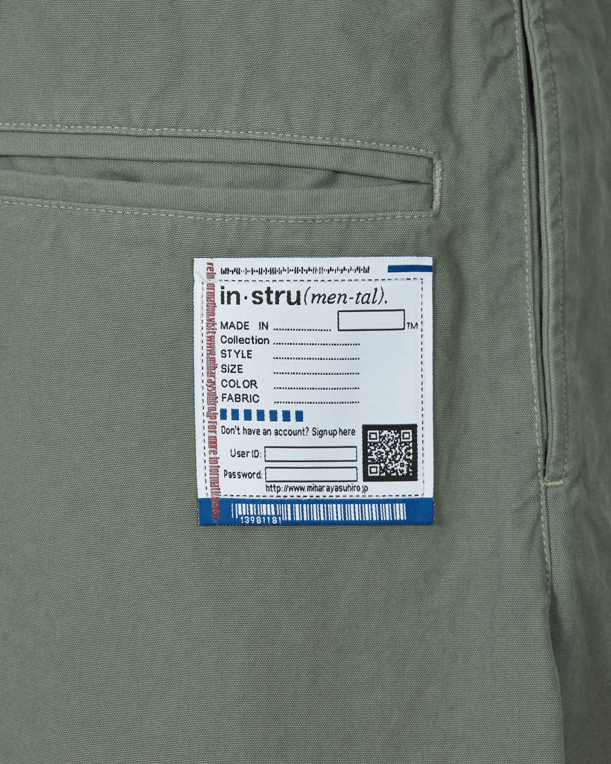 No Side Seam Long Pants Green
