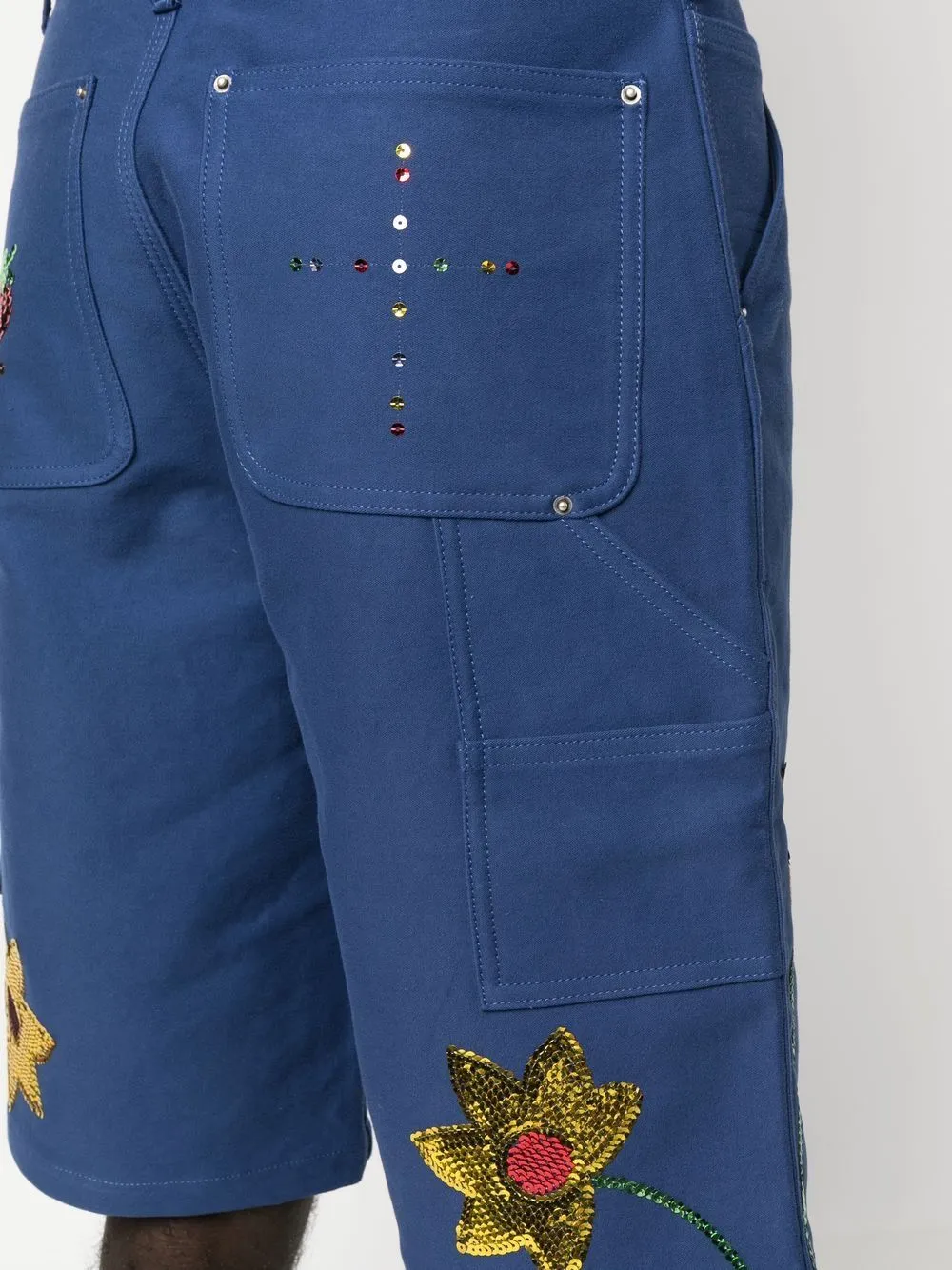 Sky High Farm Workwear Men's Shorts blue
