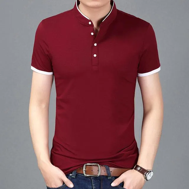 West Louis™ Casual Polo Shirts