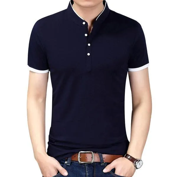 West Louis™ Casual Polo Shirts
