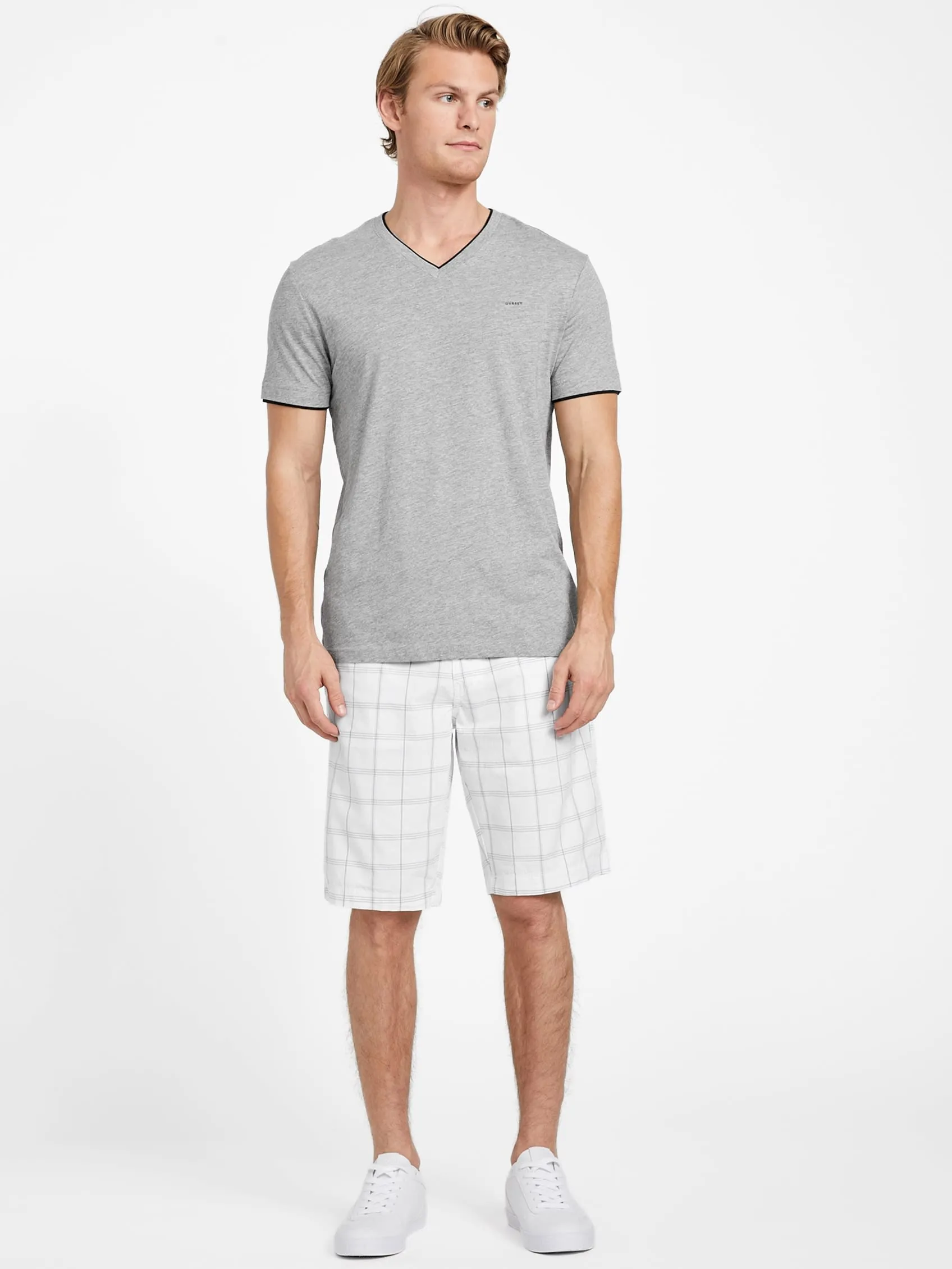 Abel Plaid Shorts