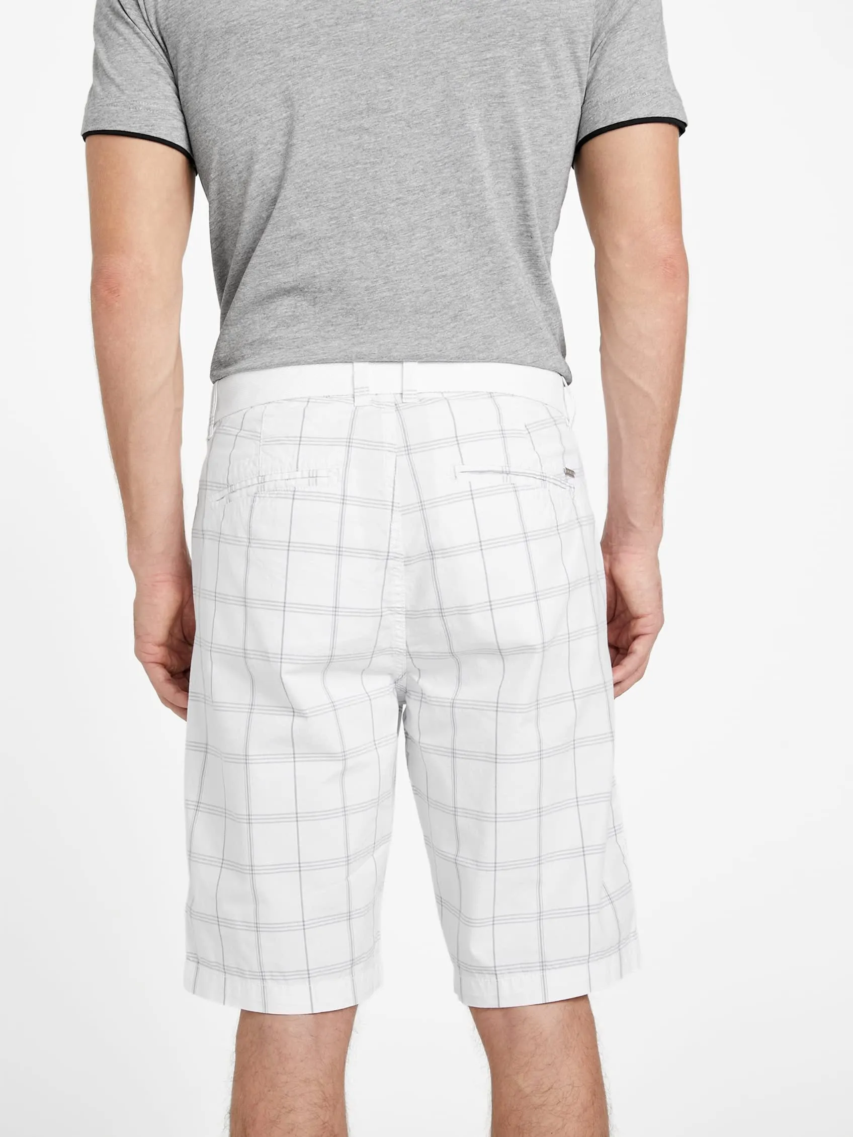 Abel Plaid Shorts