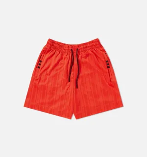 adidas Originals X Alexander Wang Mens Soccer Shorts - Red/Black