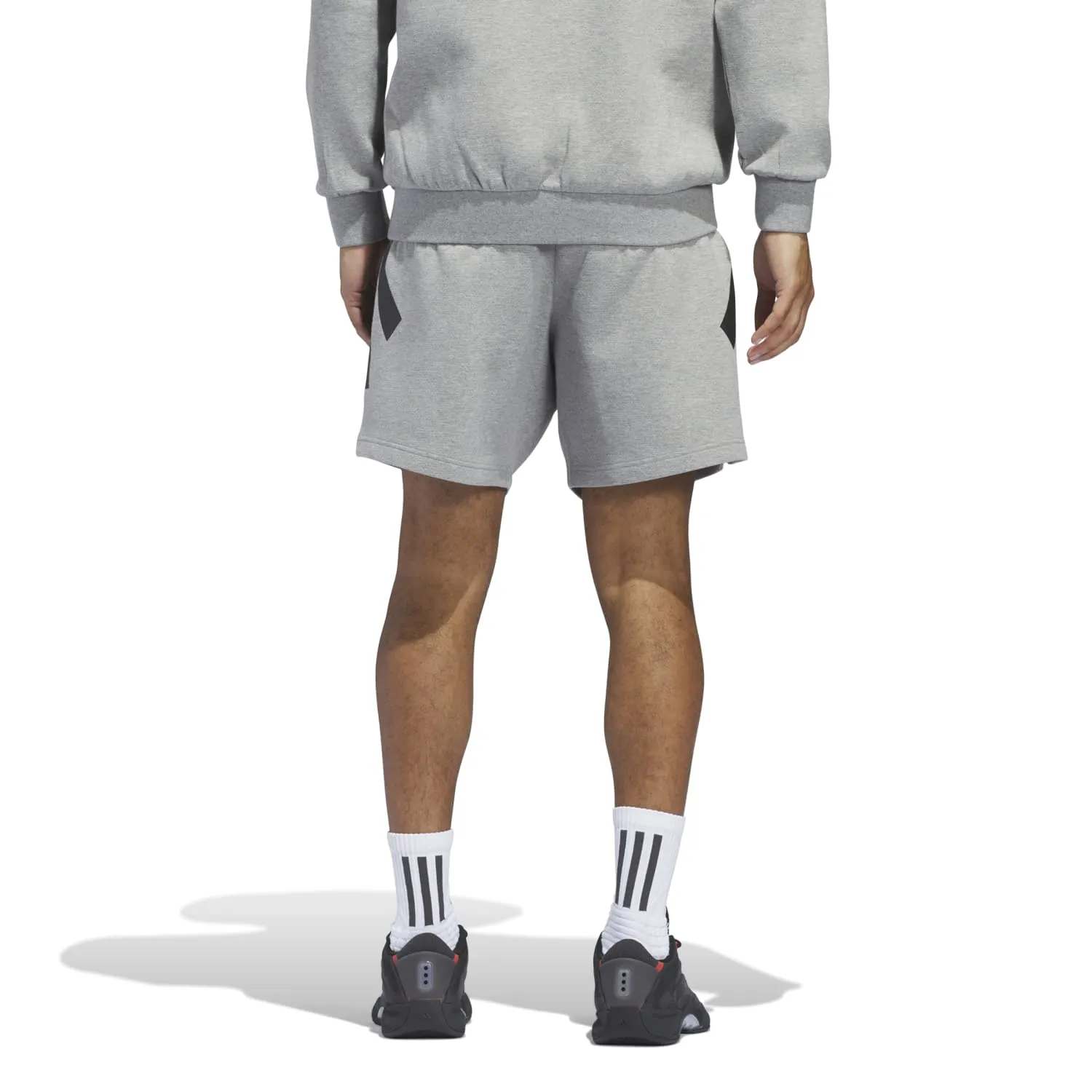 Adidas Unisex Basketball Spacer Shorts Grey JD7467