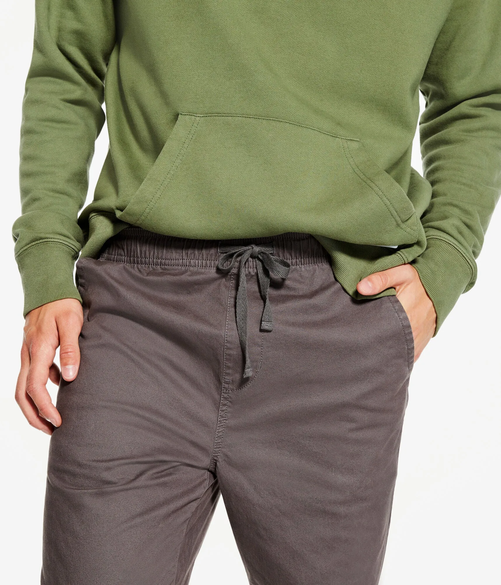 Aeropostale Men's Stretch Twill Joggers