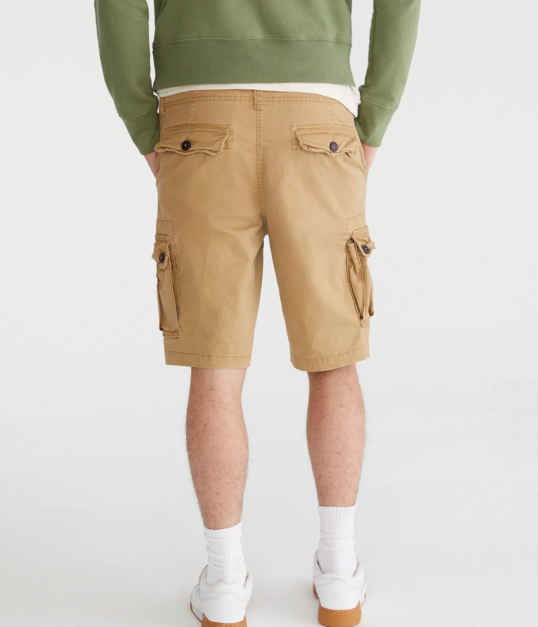 Aeropostale Stretch Twill Cargo Shorts 10"