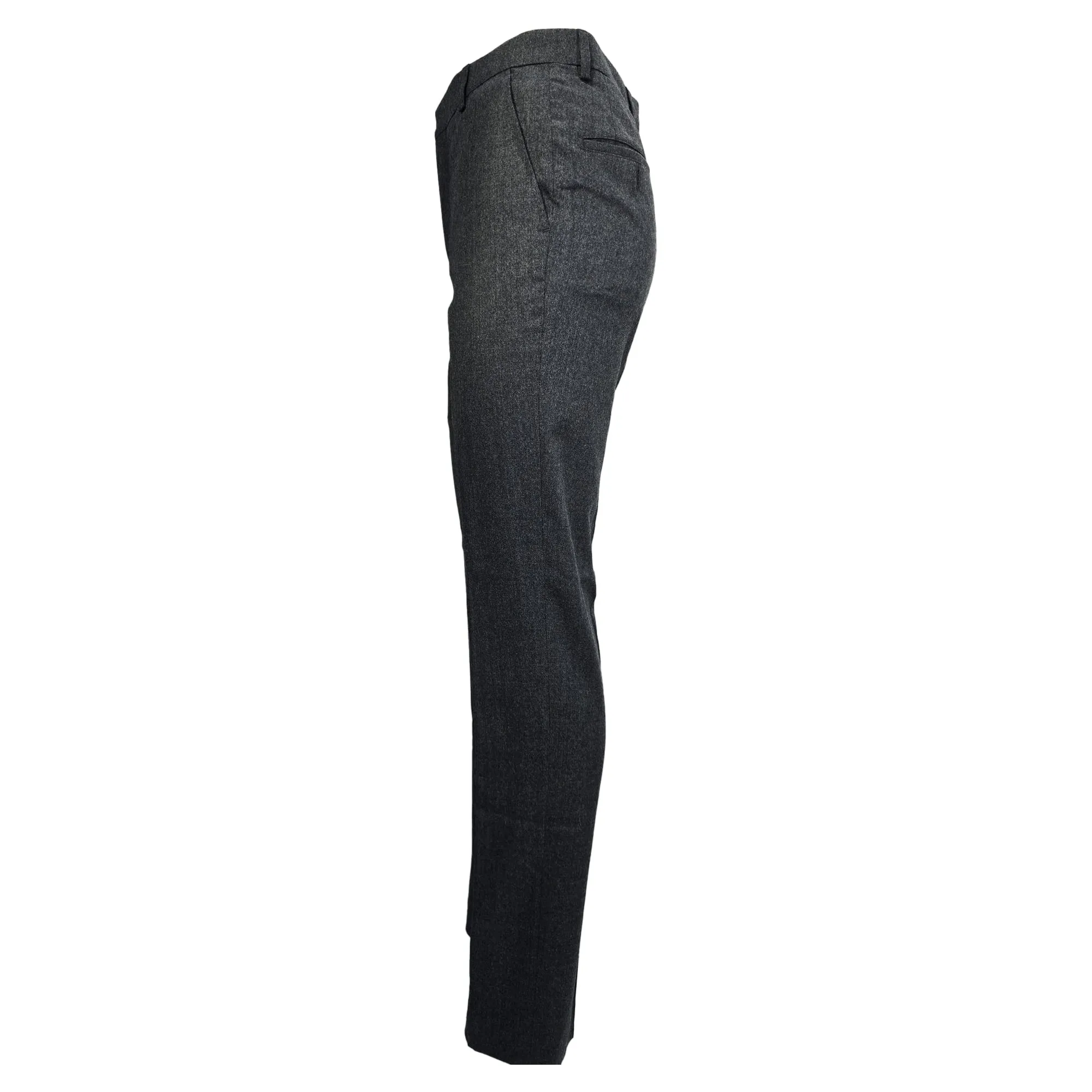 Ami Slim-Fit Trousers in Grey Wool