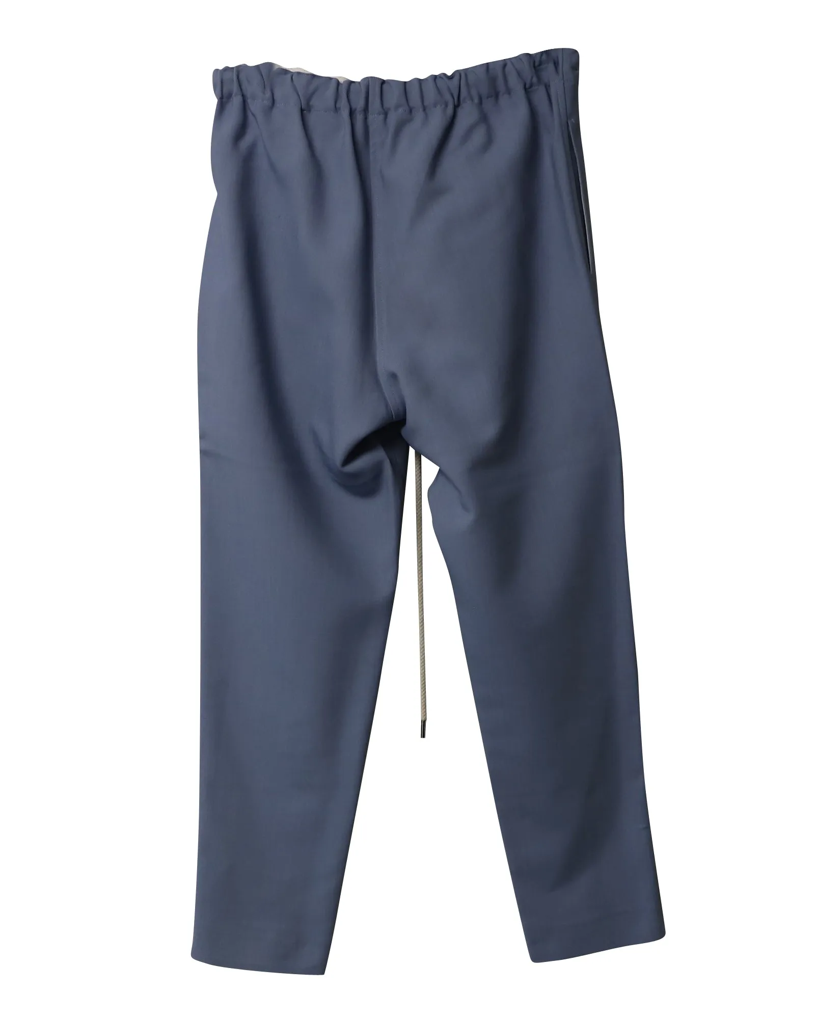 Bassike Tapered Pants in Blue Viscose