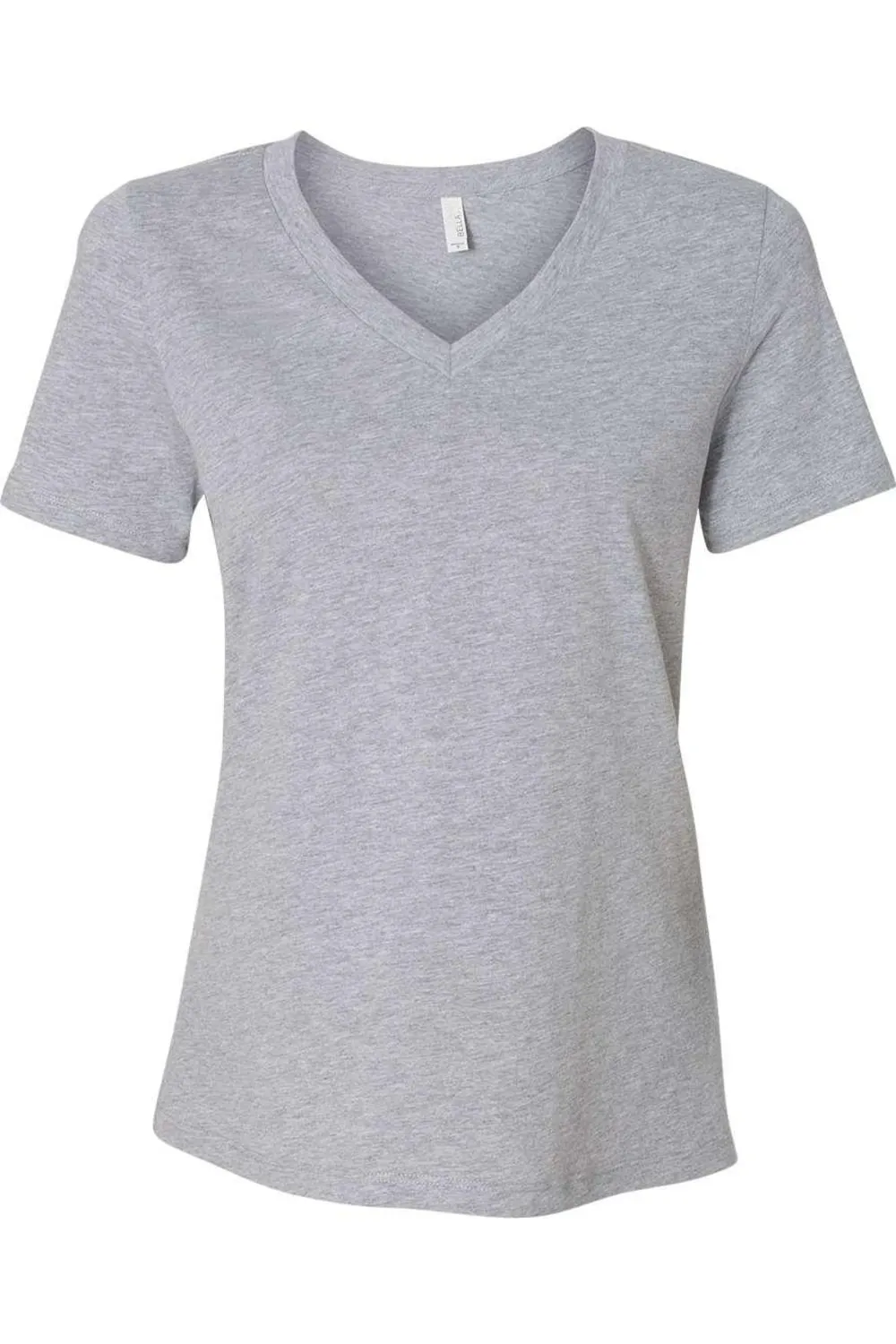 BELLA   CANVAS Women´s Relaxed Heather CVC V-Neck Tee