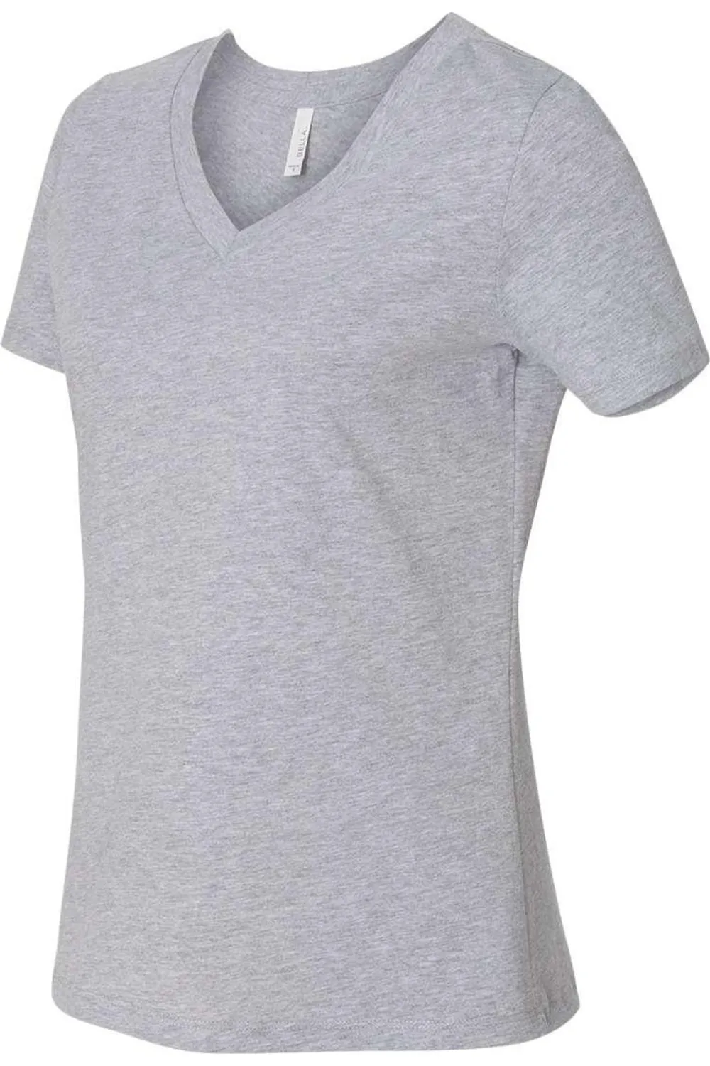 BELLA   CANVAS Women´s Relaxed Heather CVC V-Neck Tee