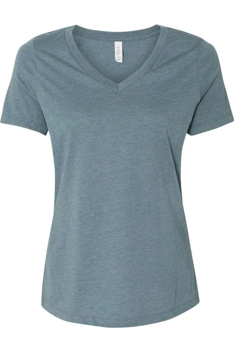 BELLA   CANVAS Women´s Relaxed Heather CVC V-Neck Tee