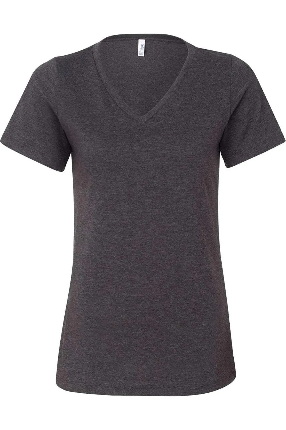 BELLA   CANVAS Women´s Relaxed Heather CVC V-Neck Tee