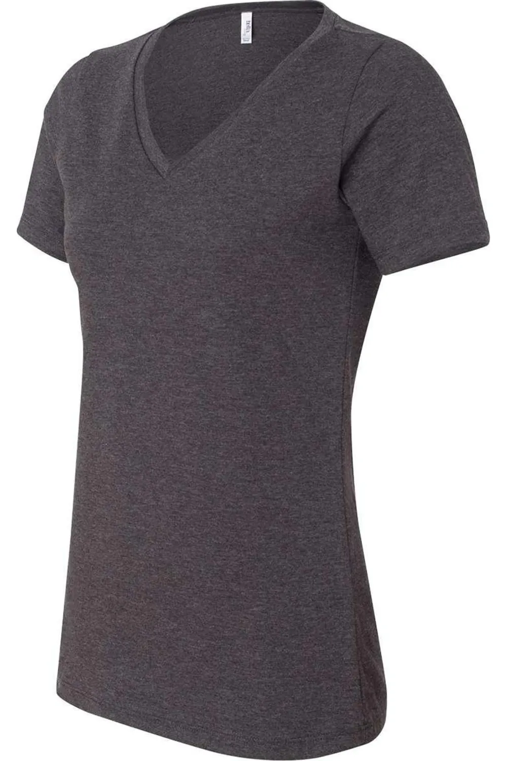 BELLA   CANVAS Women´s Relaxed Heather CVC V-Neck Tee