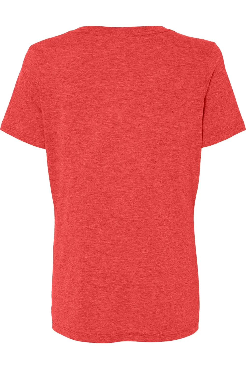 BELLA   CANVAS Women´s Relaxed Triblend Short Sleeve V-Neck Tee