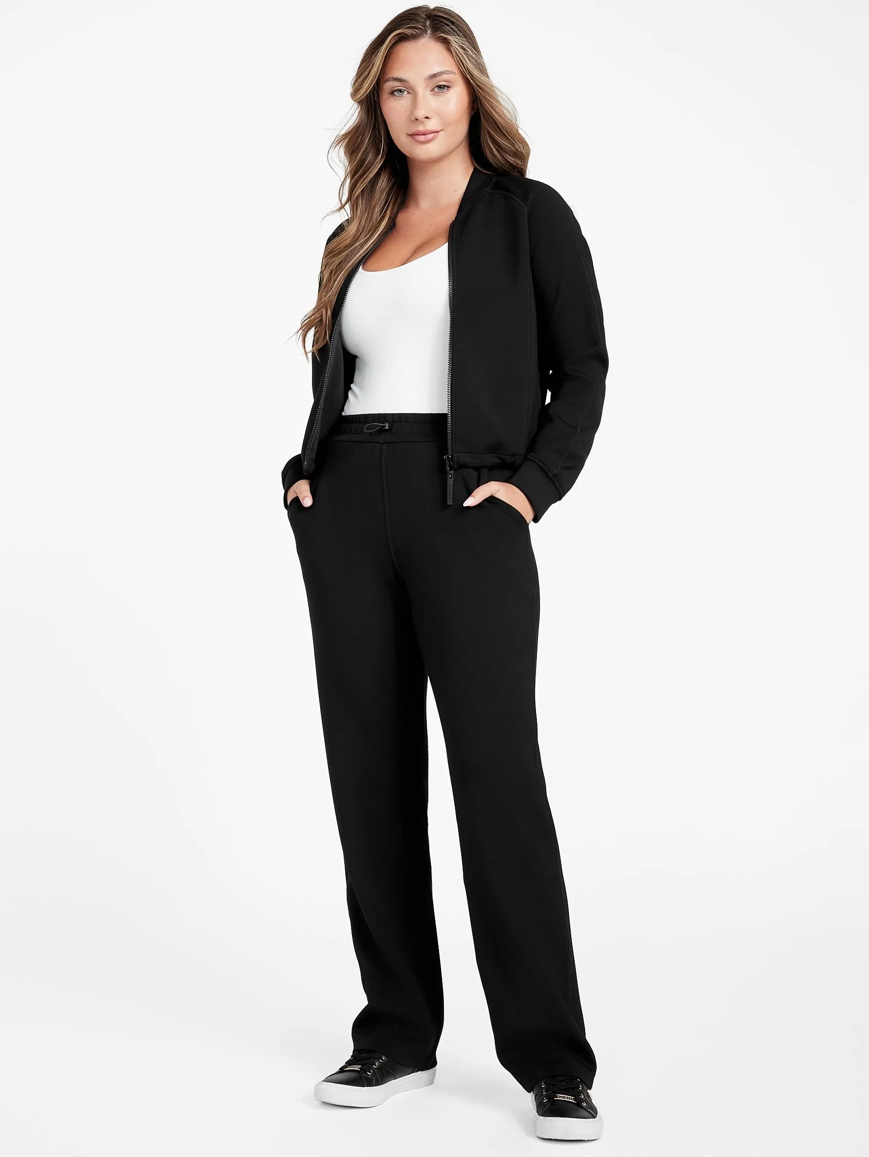 Blaire Scuba-Knit Jacket