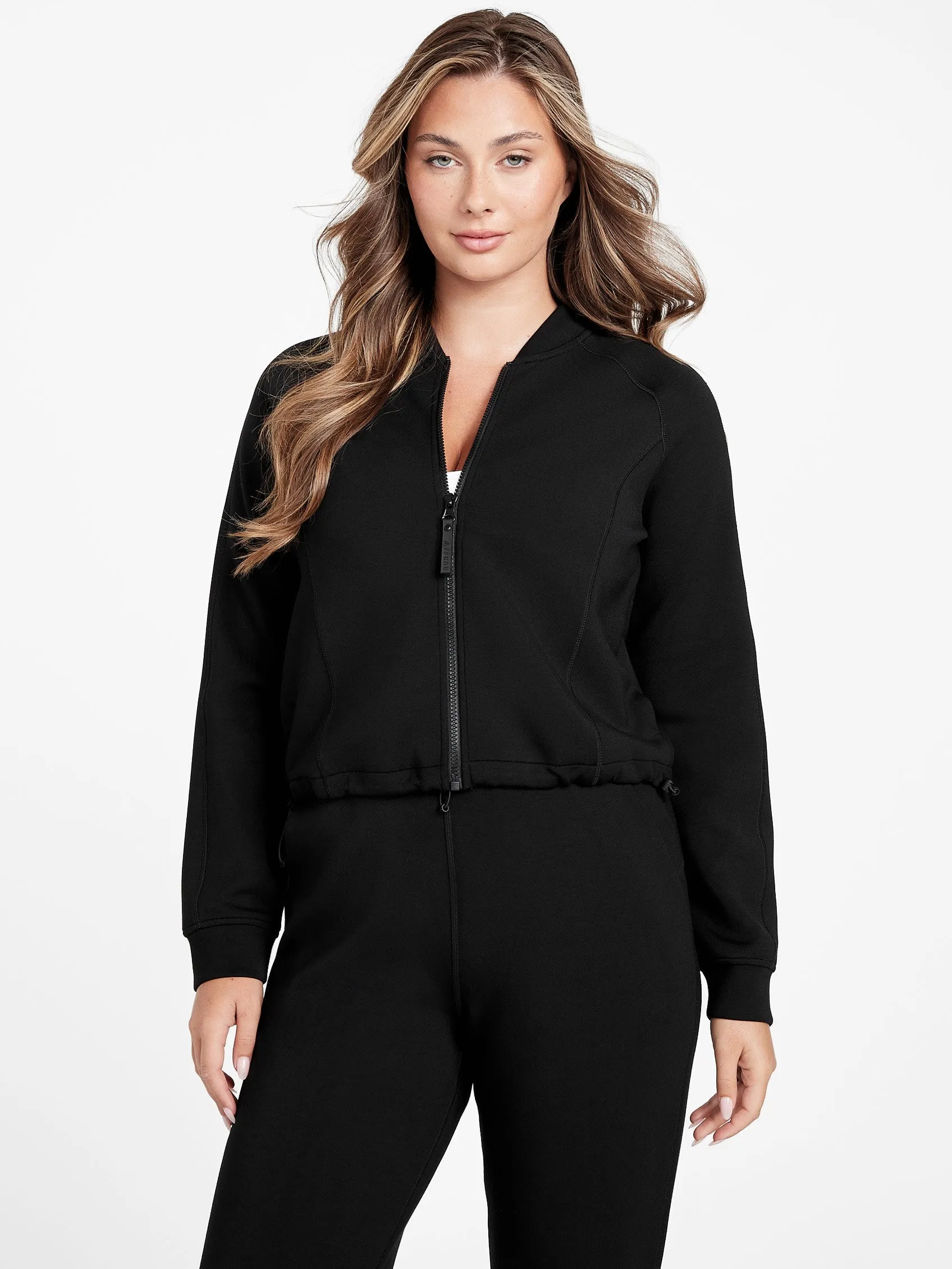 Blaire Scuba-Knit Jacket