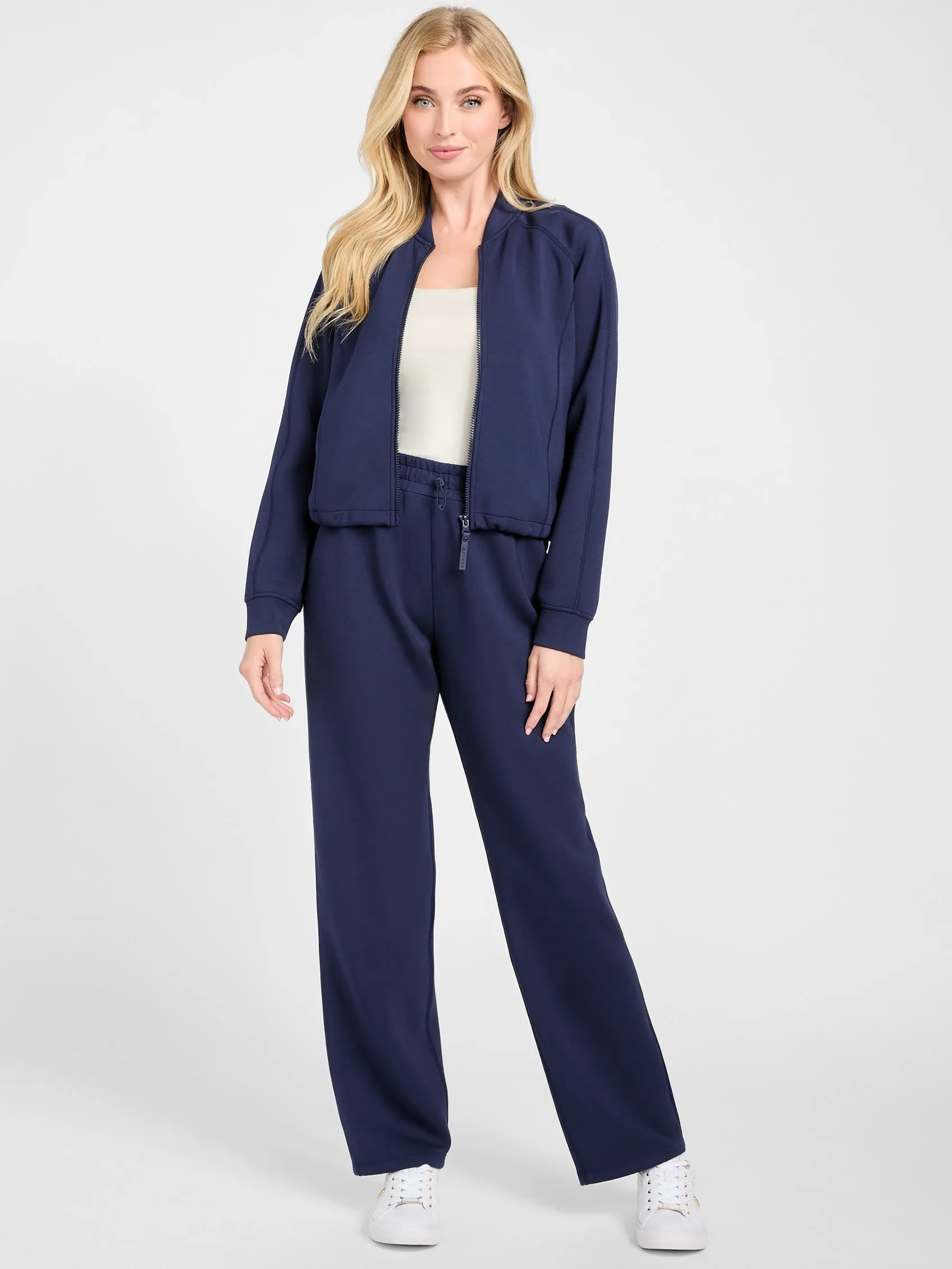 Blaire Scuba-Knit Jacket