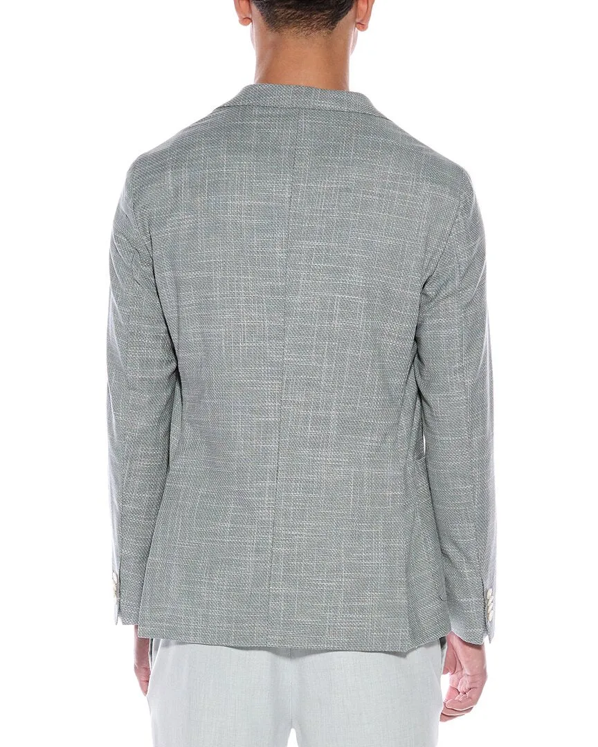 BOSS Hugo Boss Slim Fit Wool & Linen-Blend Blazer