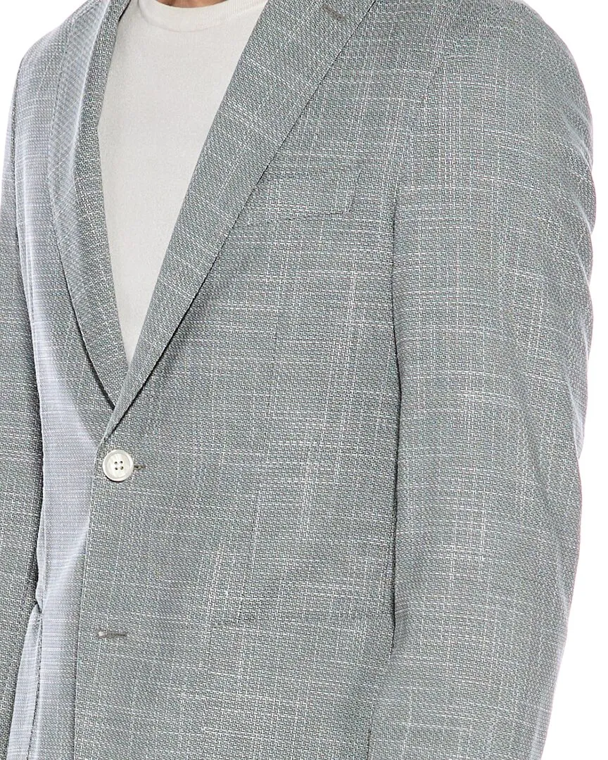 BOSS Hugo Boss Slim Fit Wool & Linen-Blend Blazer