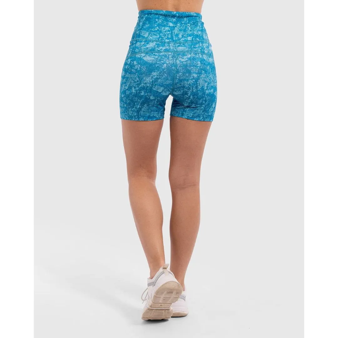 Brushes High-Rise Shorts