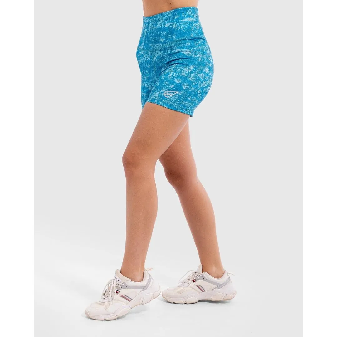 Brushes High-Rise Shorts