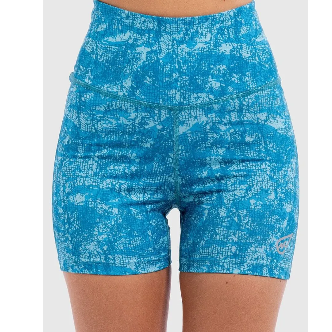 Brushes High-Rise Shorts