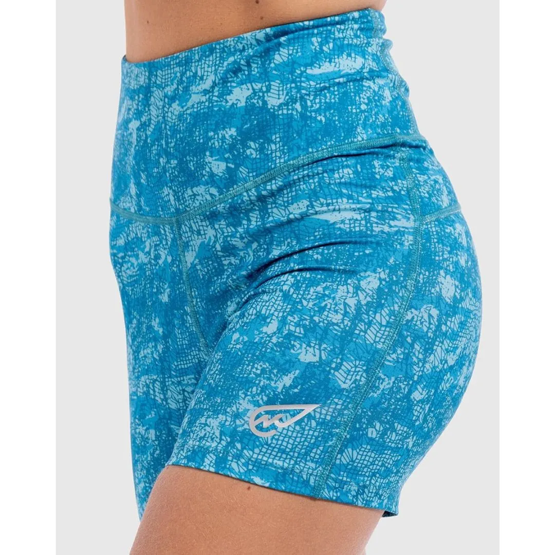 Brushes High-Rise Shorts