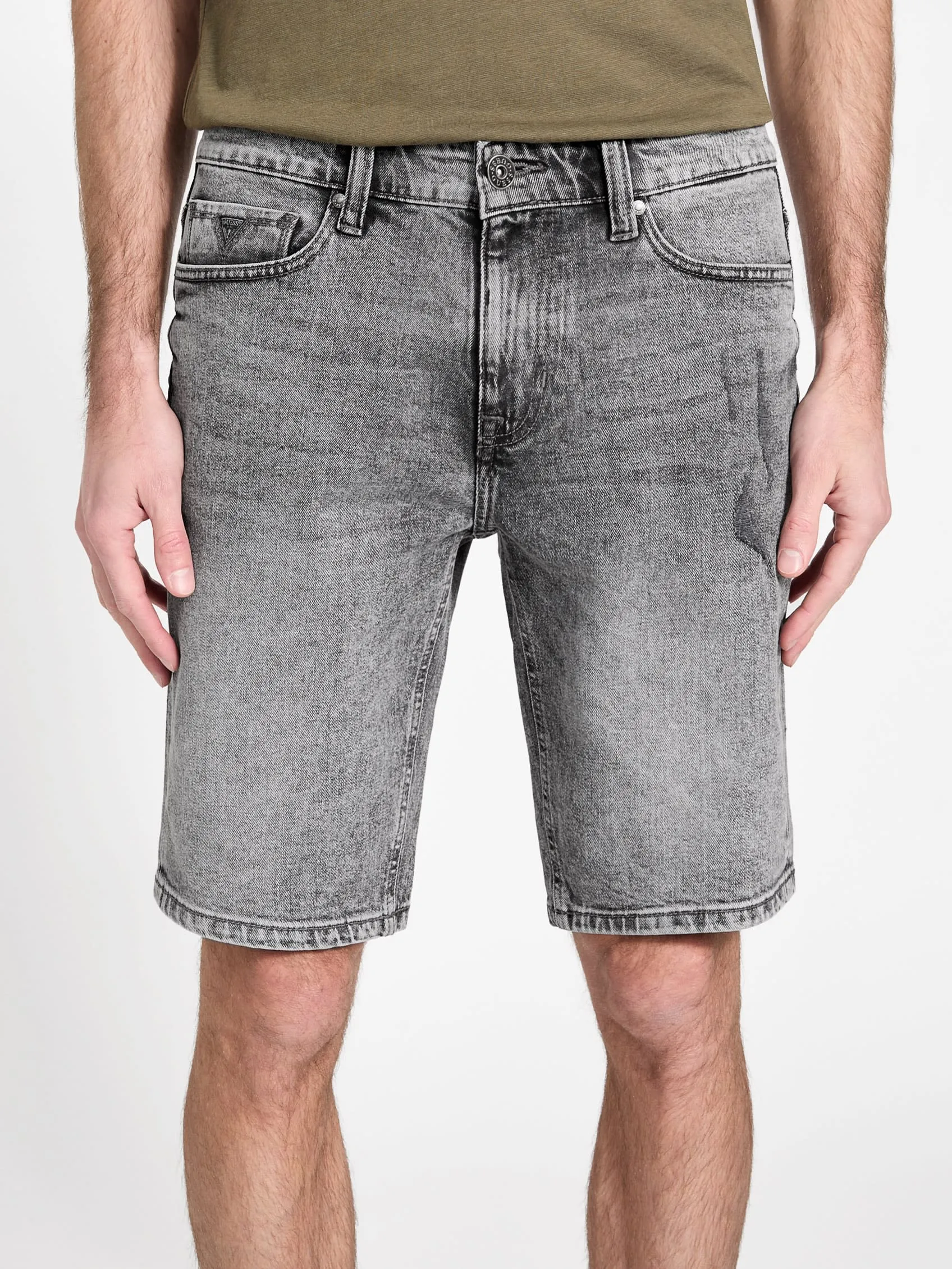 Burton Distressed Denim Shorts