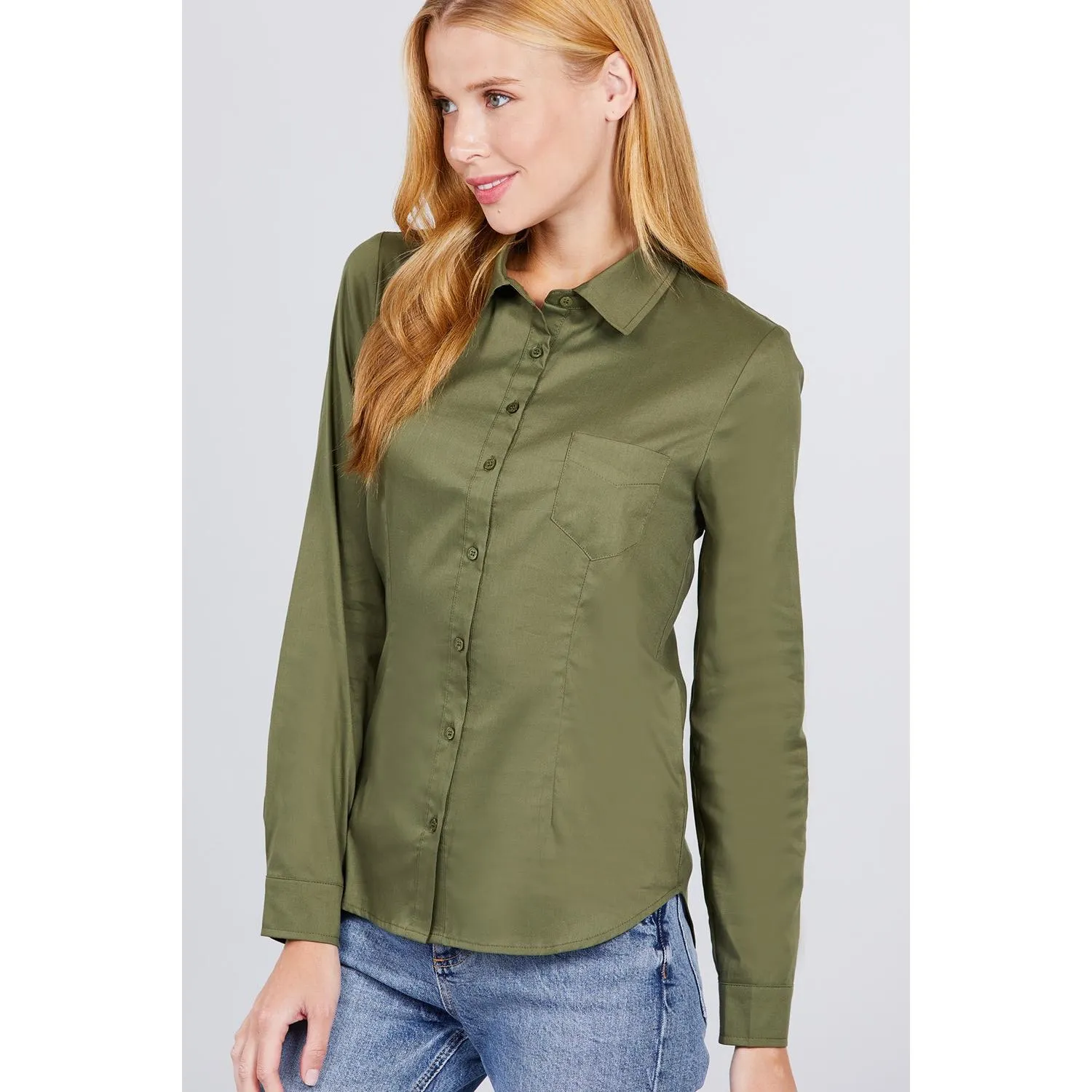 Button Down Woven Shirts