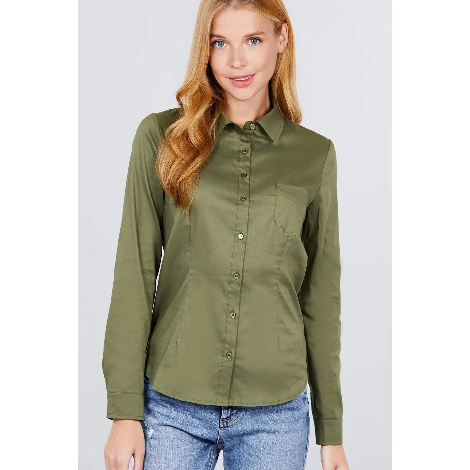 Button Down Woven Shirts