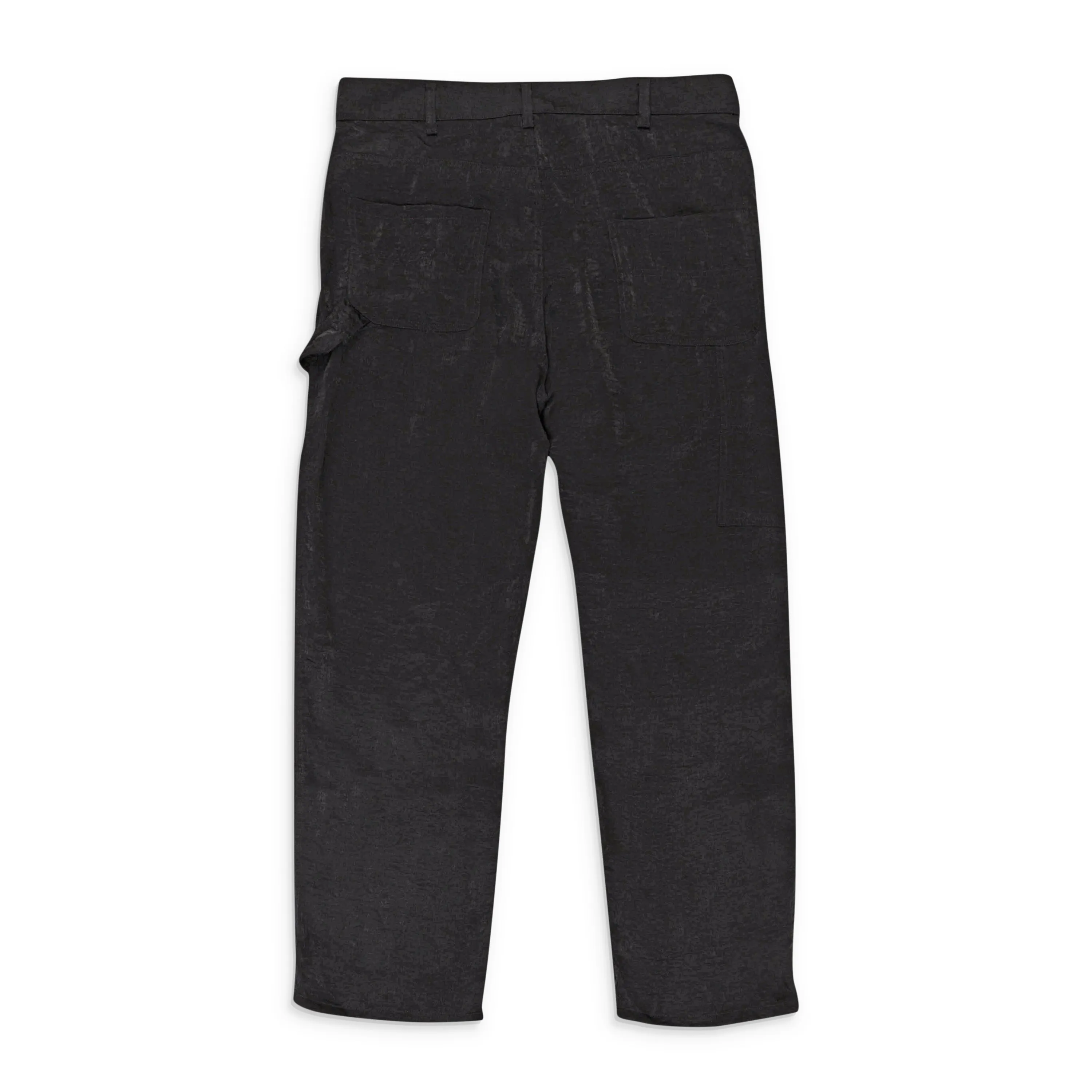 CALLIPYGIAN SATIN BLACK WOMEN'S STRAIGHT PANTS