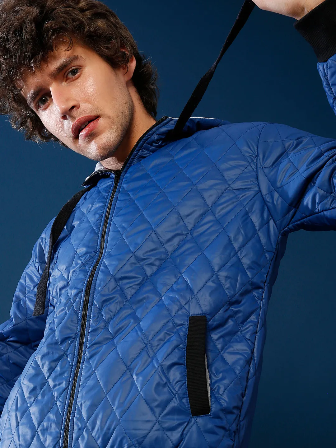 Campus Sutra Men Full Sleeve Stylish Windcheater Casual Bomber Jacket