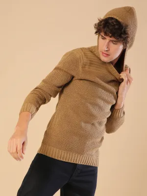 Campus Sutra Men Solid Full Sleeve Stylish Casual Sweaters