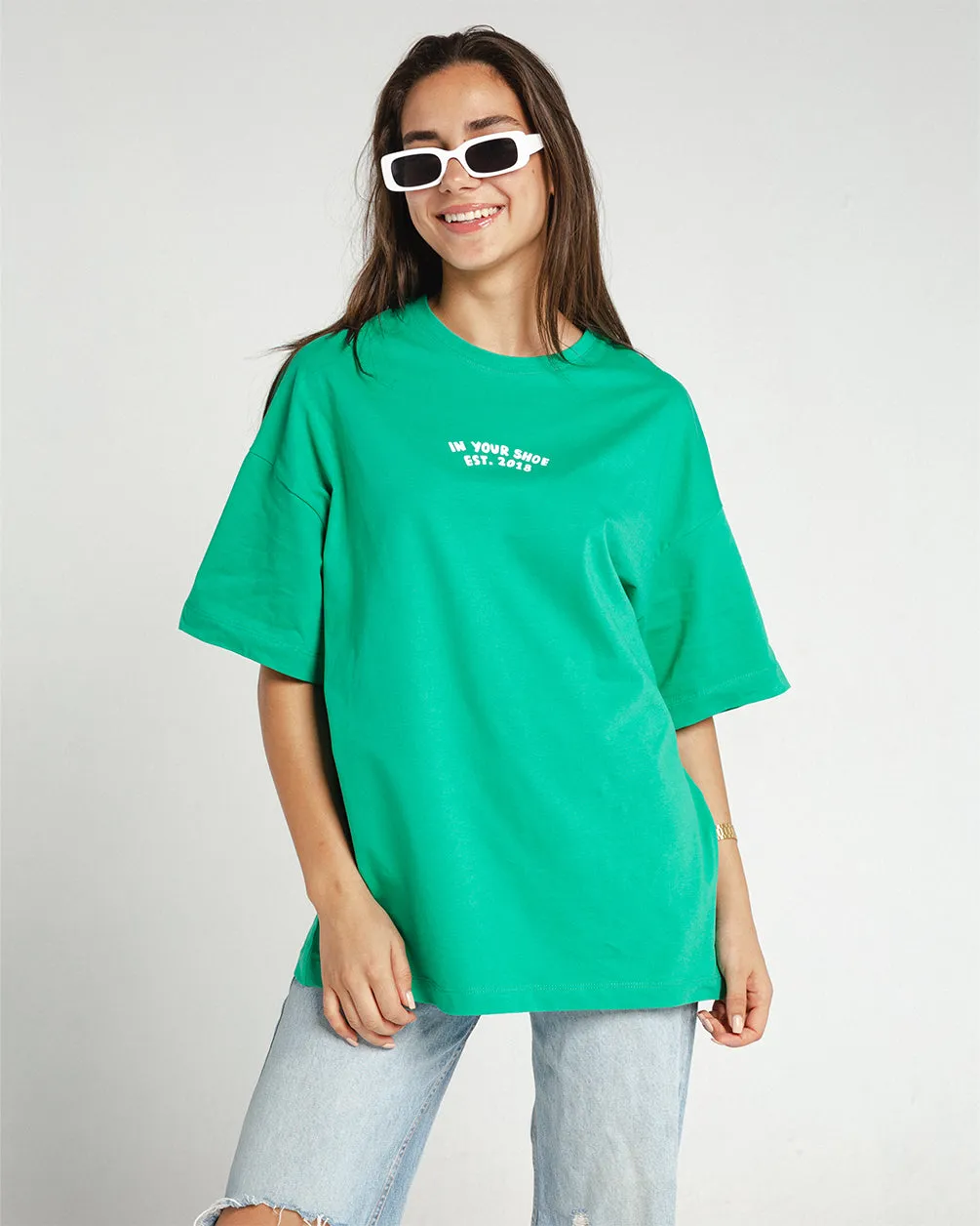 Candies Printed Oversized Tee