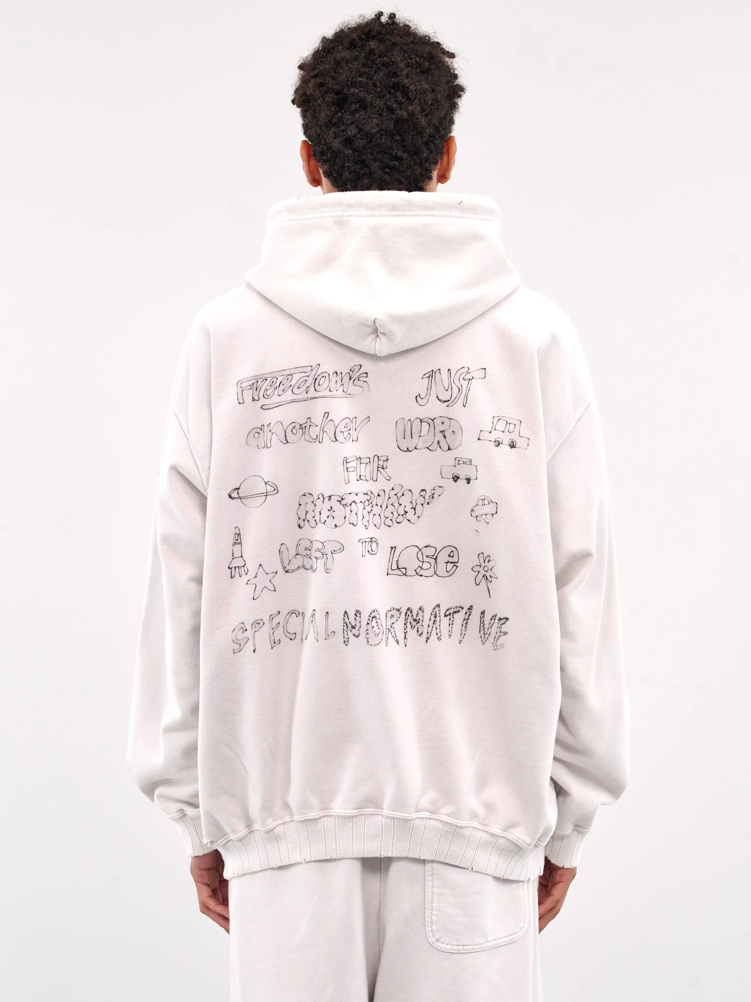 Cat Graphic Hoodie (A14HD542-PINK)