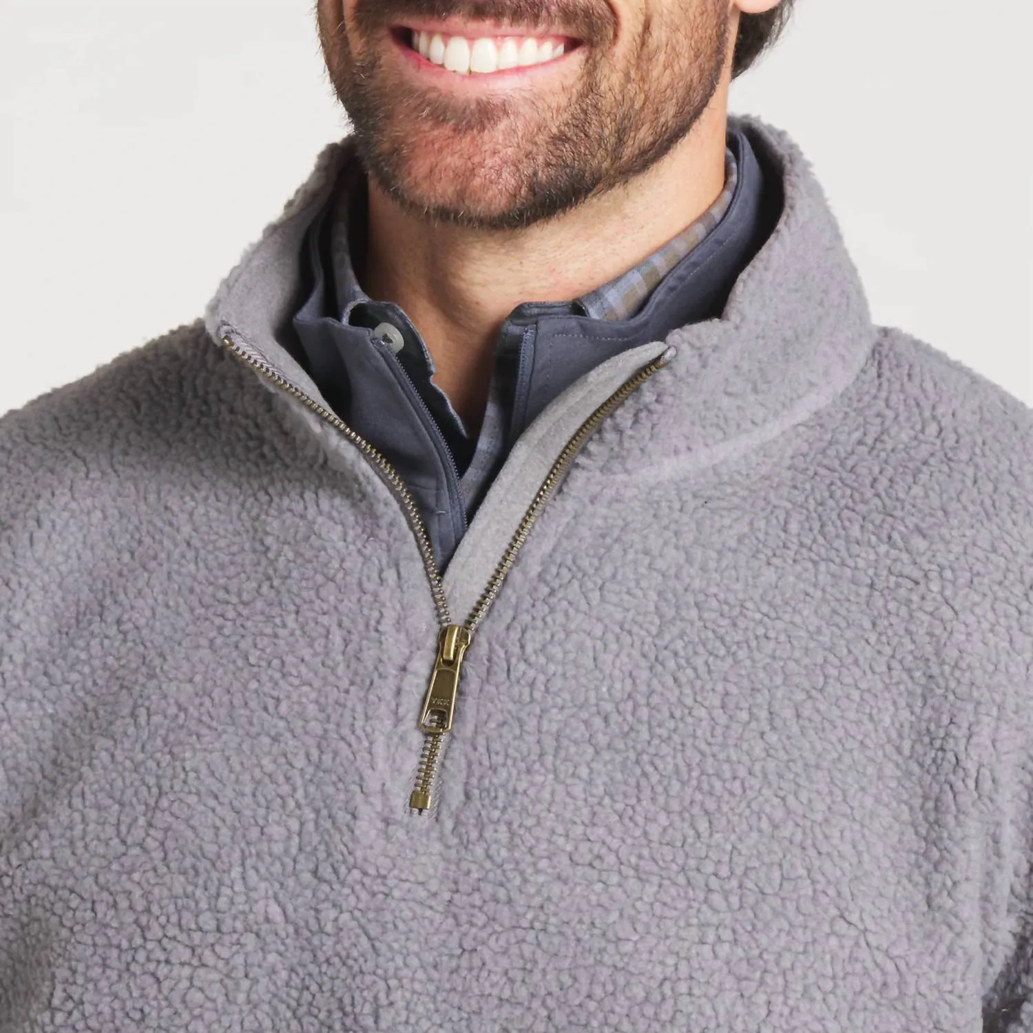 Cedar Fort Pullover In Midnight Gray