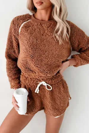 Cloud Nine Comfort Faux Fur Lounge Set (Brown)