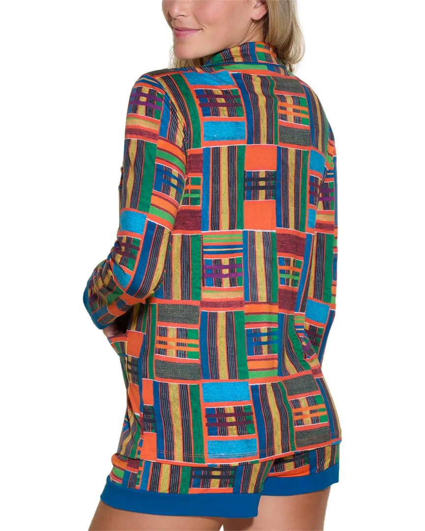 Cosabella Bella Printed Comfort 3Pocket top Boxer Set