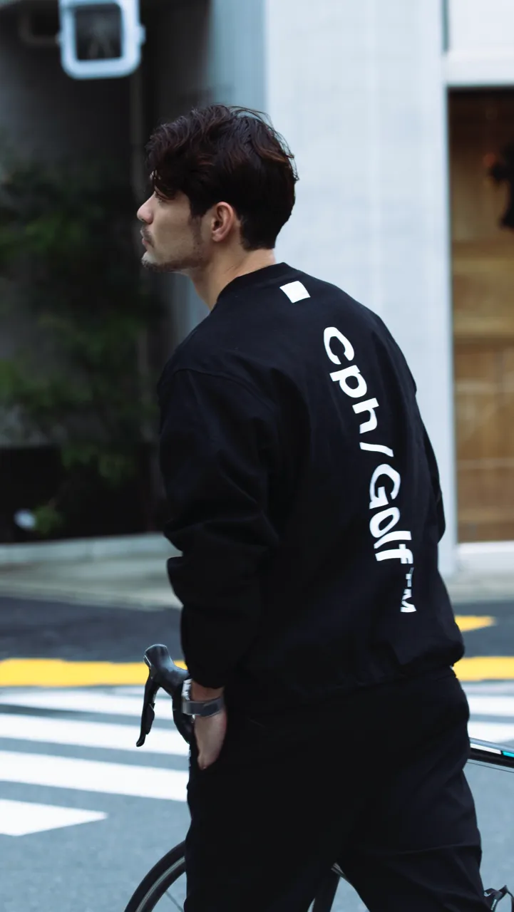 #COTTON TRACK JOGGER PANTS BLACK