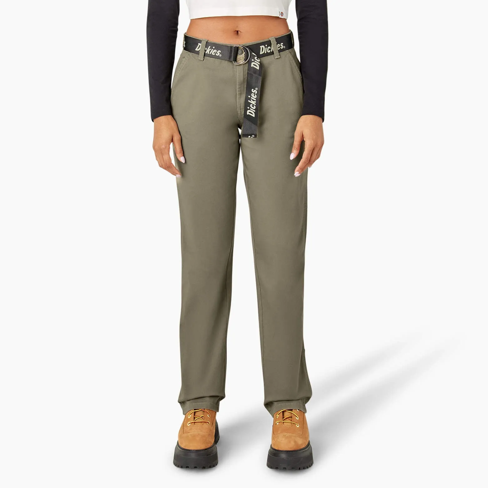Dickies Women's High Waisted Carpenter Pants