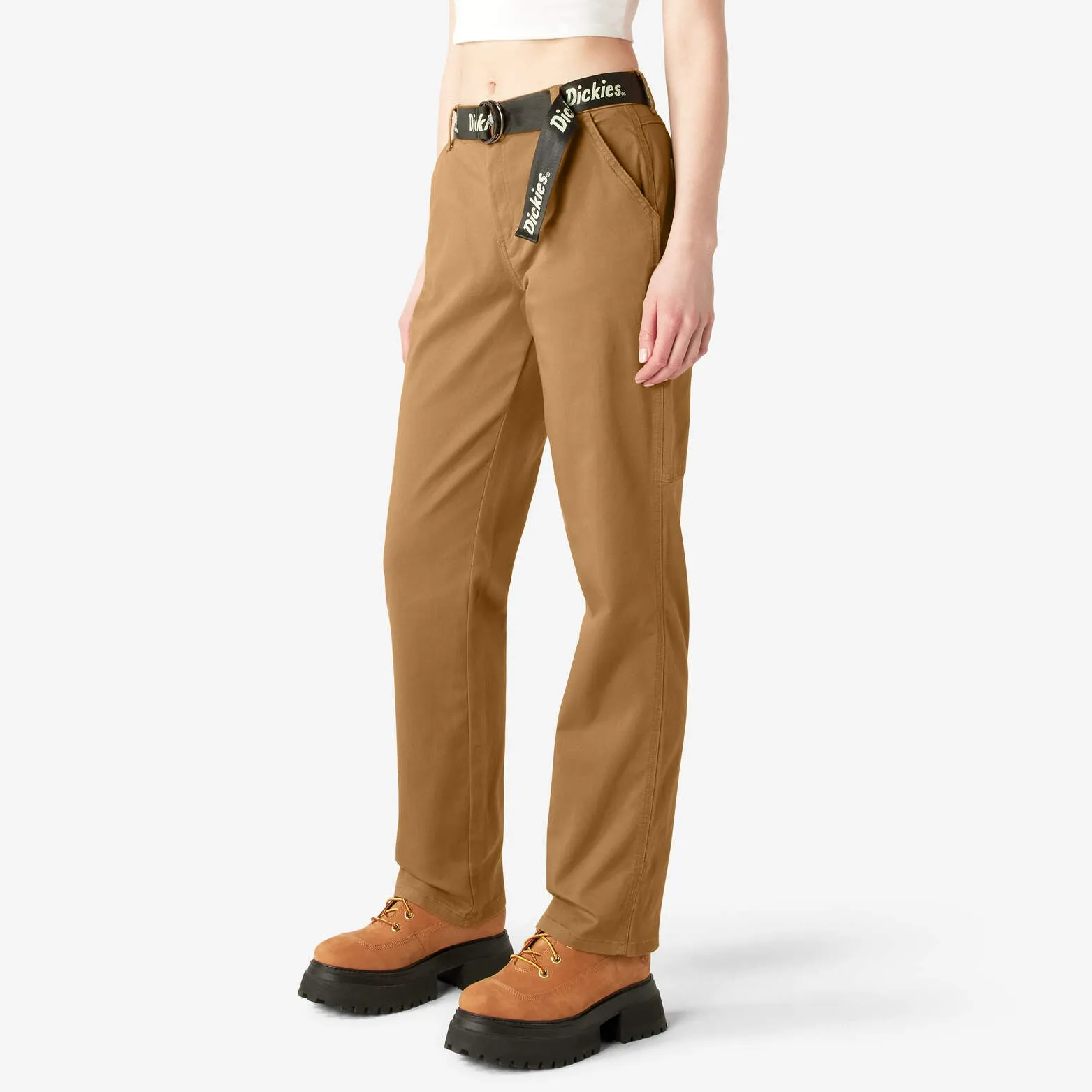 Dickies Women's High Waisted Carpenter Pants