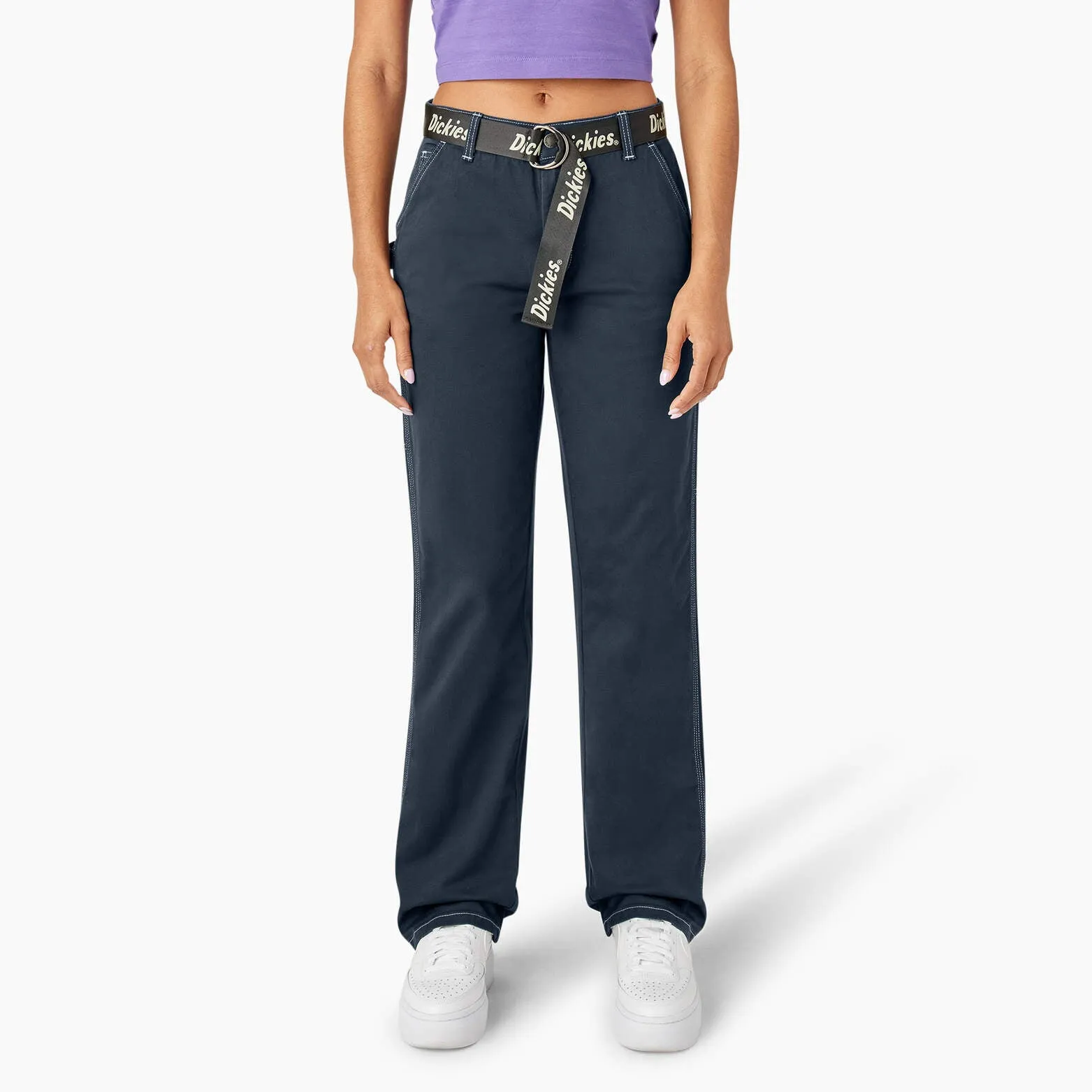 Dickies Women's High Waisted Carpenter Pants
